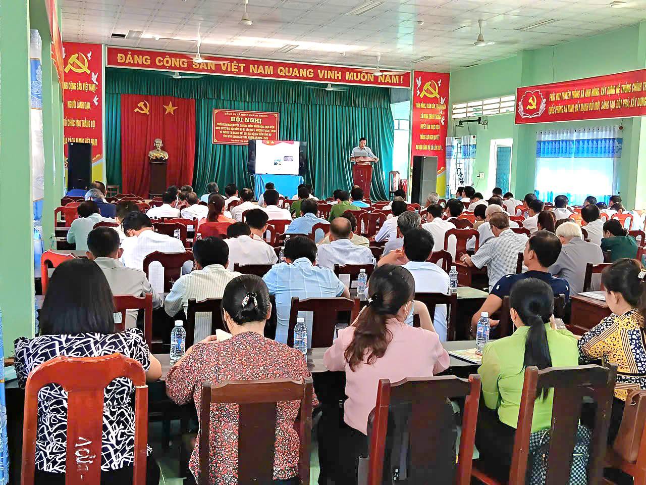 ĐẢNG ỦY XÃ HƯNG KHÁNH TRUNG TRIỂN KHAI NGHỊ QUYẾT, CHƯƠNG TRÌNH HÀNH ĐỘNG THỰC HIỆN NGHỊ QUYẾT ĐẠI HỘI ĐẢNG BỘ XÃ LẦN THỨ I VÀ THÔNG TIN NHANH KẾT QUẢ ĐẠI HỘI ĐẠI BIỂU ĐẢNG BỘ TỈNH VĨNH LONG LẦN THỨ I, NHIỆM KỲ 2025 – 2030.